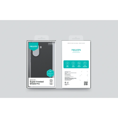 Etui Nillkin Super Frosted Shield Pro do Xiaomi Poco X7 Pro czarny