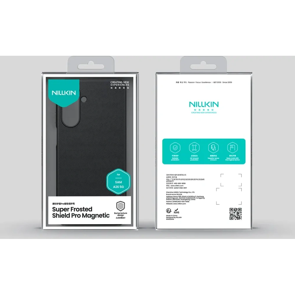 Hurtownia GSM - Nillkin Super Frosted Shield Pro mágneses Samsung Galaxy A26 5G fekete - NLK1770 - {ean13} - Hurt