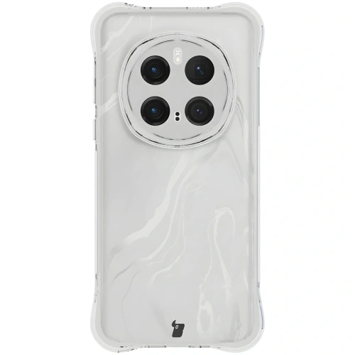 Etui + 2x folia Bizon Case Clear Pack do Honor Magic7 Pro