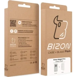 Wholesale Bizon Case Clear Pack flexible case + 2x screen film Honor Magic7 Pro - BIZ9640 - {ean13} - Hurt