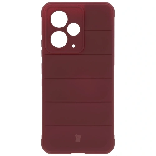Pancerne etui Bizon Case Tur do Realme 14T 5G burgundowe