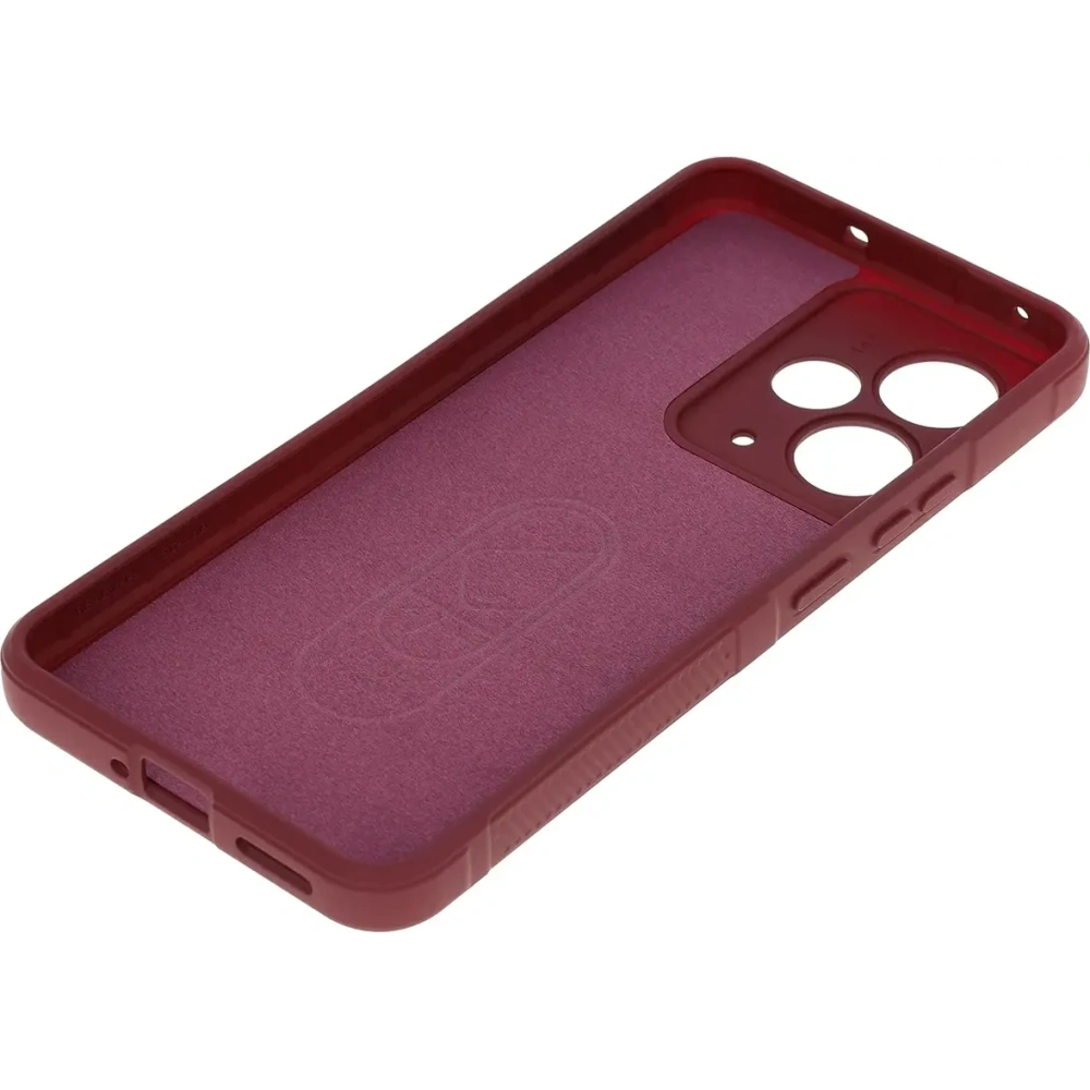 Bizon Case Tur Realme 14T 5G burgundy