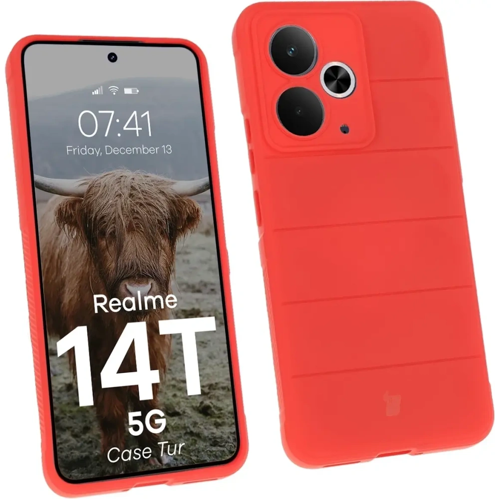 Bizon tok Tur Realme 14T 5G piros