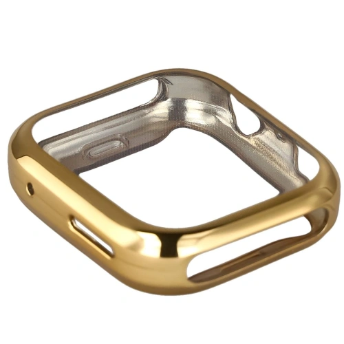 Etui z osłoną ekranu Bizon Case Watch Felipe do Huawei Watch Fit 4 złote