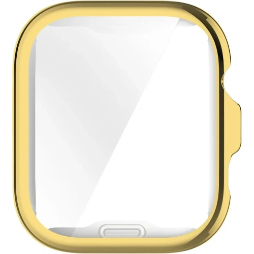 Etui z osłoną ekranu Bizon Case Watch Felipe do Huawei Watch Fit 4 złote