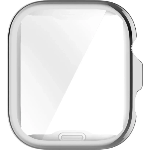 Etui z osłoną ekranu Bizon Case Watch Felipe do Huawei Watch Fit 4 srebrne