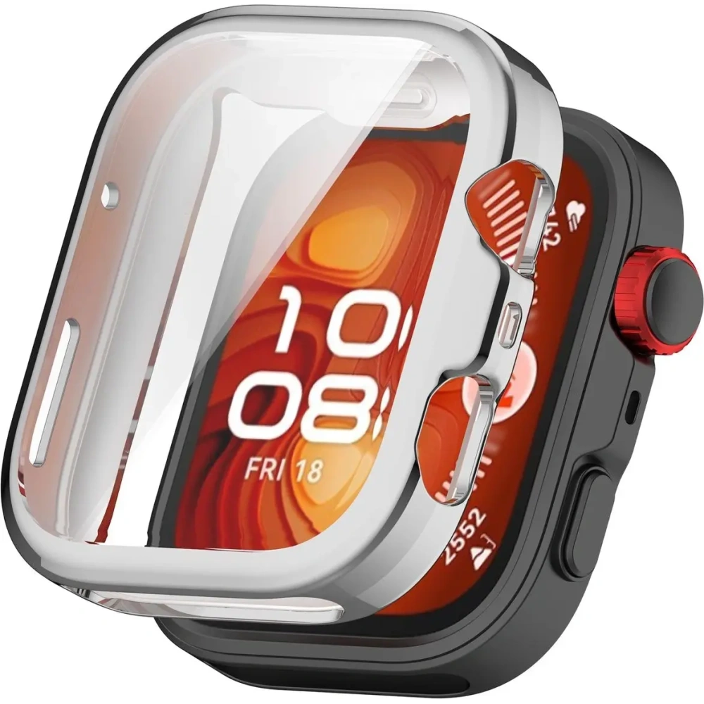 Wholesale Bizon Case Watch Felipe Huawei Watch Fit 4 silver - BIZ9650 - {ean13} - Hurt