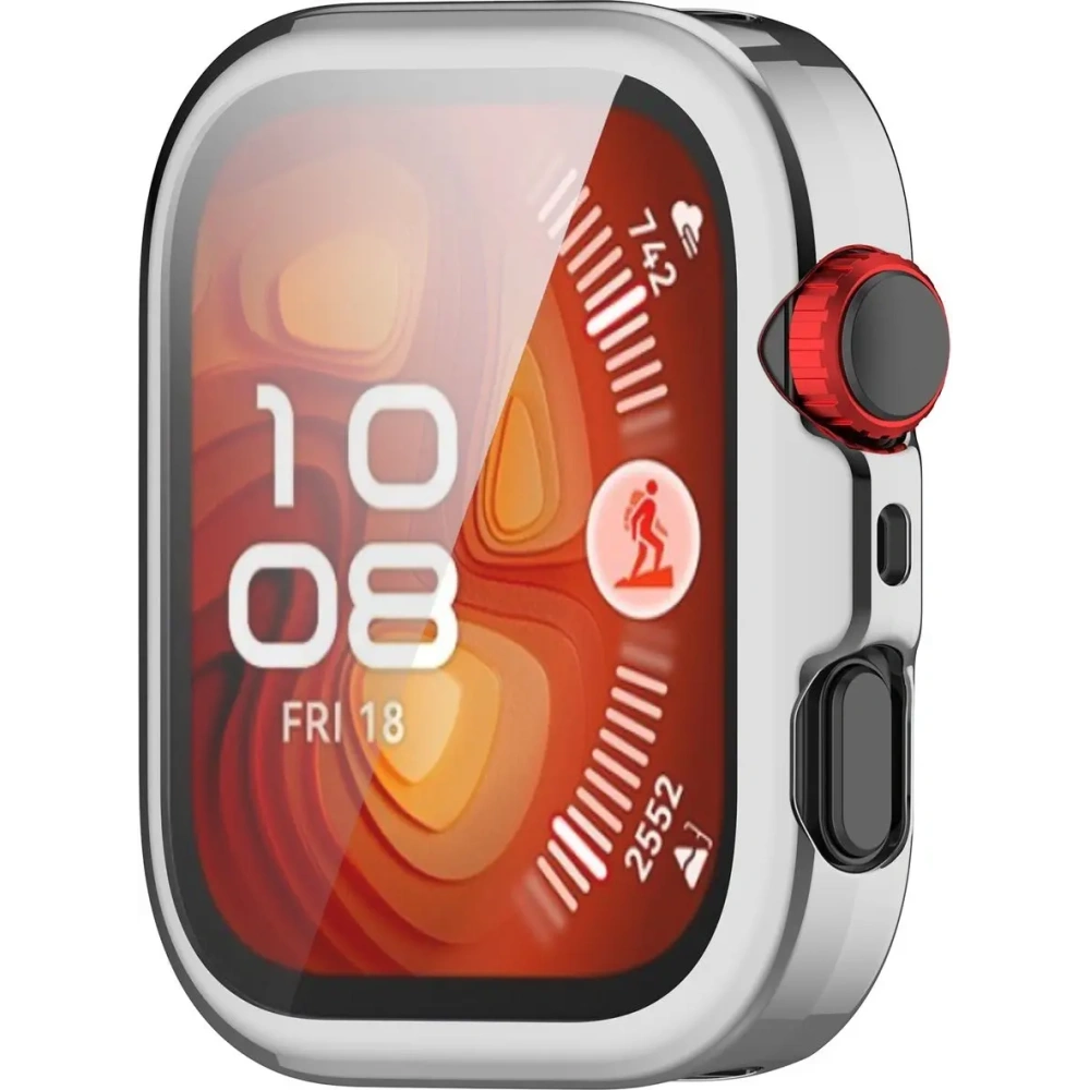 Wholesale Bizon Case Watch Felipe Huawei Watch Fit 4 silver - BIZ9650 - {ean13} - Hurt
