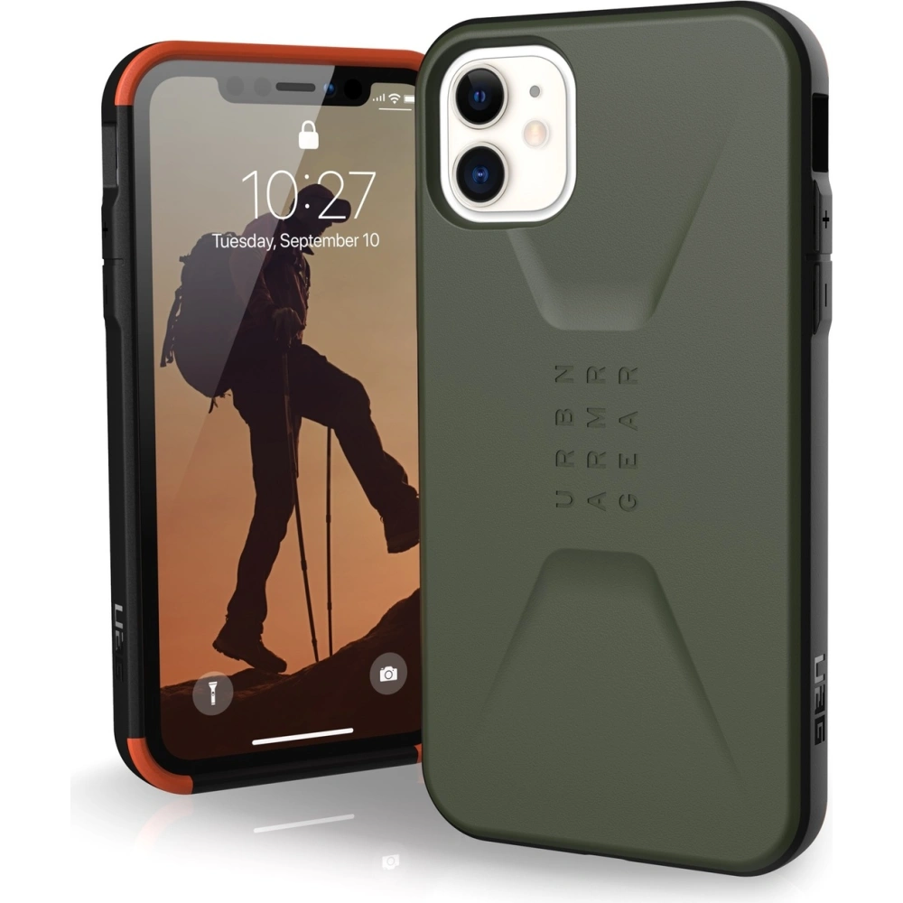Hurtownia GSM - Etui UAG Urban Armor Gear Civilian Apple iPhone 11 (olive drab) - UAG136OLIV - {ean13} - Hurt