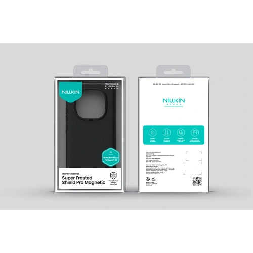 Etui Nillkin Super Frosted Shield Pro Magnetic do Xiaomi Redmi Note 14 Pro 5G czarny