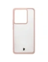 Hurtownia GSM - Carcasa Bizon Case Angelo Realme GT 7 / 7T semi-transparentă cu un cadru roz - BIZ9651 - {ean13} - Hurt