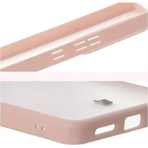 Hurtownia GSM - Carcasa Bizon Case Angelo Realme GT 7 / 7T semi-transparentă cu un cadru roz - BIZ9651 - {ean13} - Hurt
