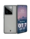 Bizon tok Angelo Realme GT 7 / 7T félig átlátszó szürke kerettel