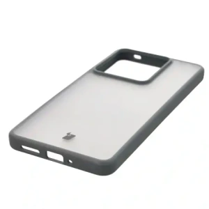 Hurtownia GSM - Carcasa Bizon Angelo Realme GT 7 / 7T semi-transparentă cu margine gri - BIZ9652 - {ean13} - Hurt