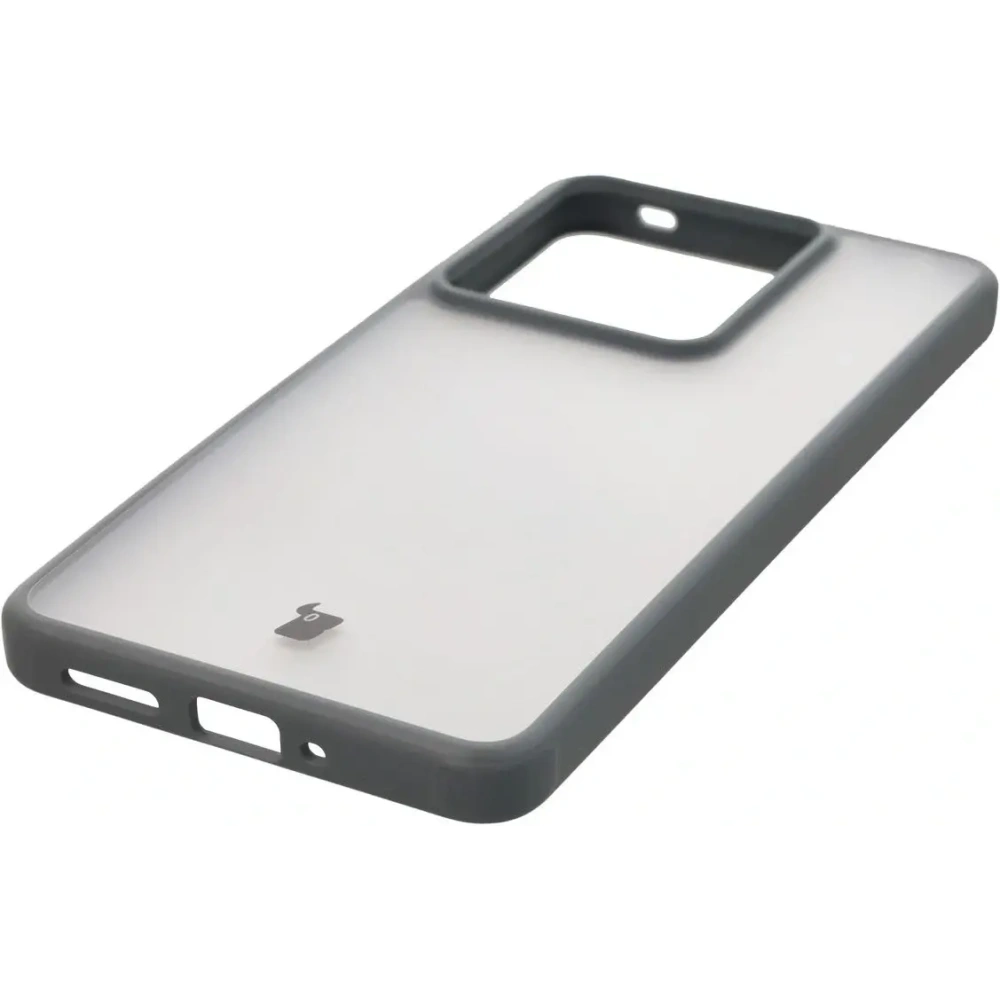 Hurtownia GSM - Etui Bizon Case Angelo do Realme GT 7 / 7T półprzezroczyste z szarą ramką - BIZ9652 - {ean13} - Hurt