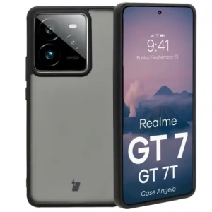 Hurtownia GSM - Bizon Case Angelo Realme GT 7 / 7T kouřový s černým rámem - BIZ9653 - {ean13} - Hurt