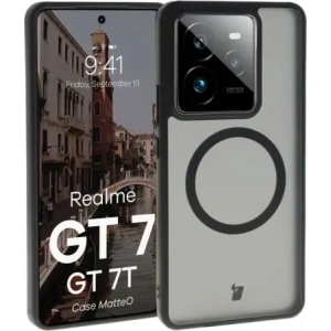Hurtownia GSM - Husa Bizon Case MatteO Magnetic pentru Realme GT 7 / 7T negru fumuriu - BIZ9655 - {ean13} - Hurt