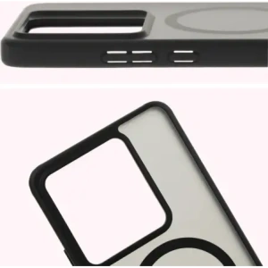 Hurtownia GSM - Bizon Case MatteO Magnetic Realme GT 7 / 7T kouřově černý - BIZ9655 - {ean13} - Hurt