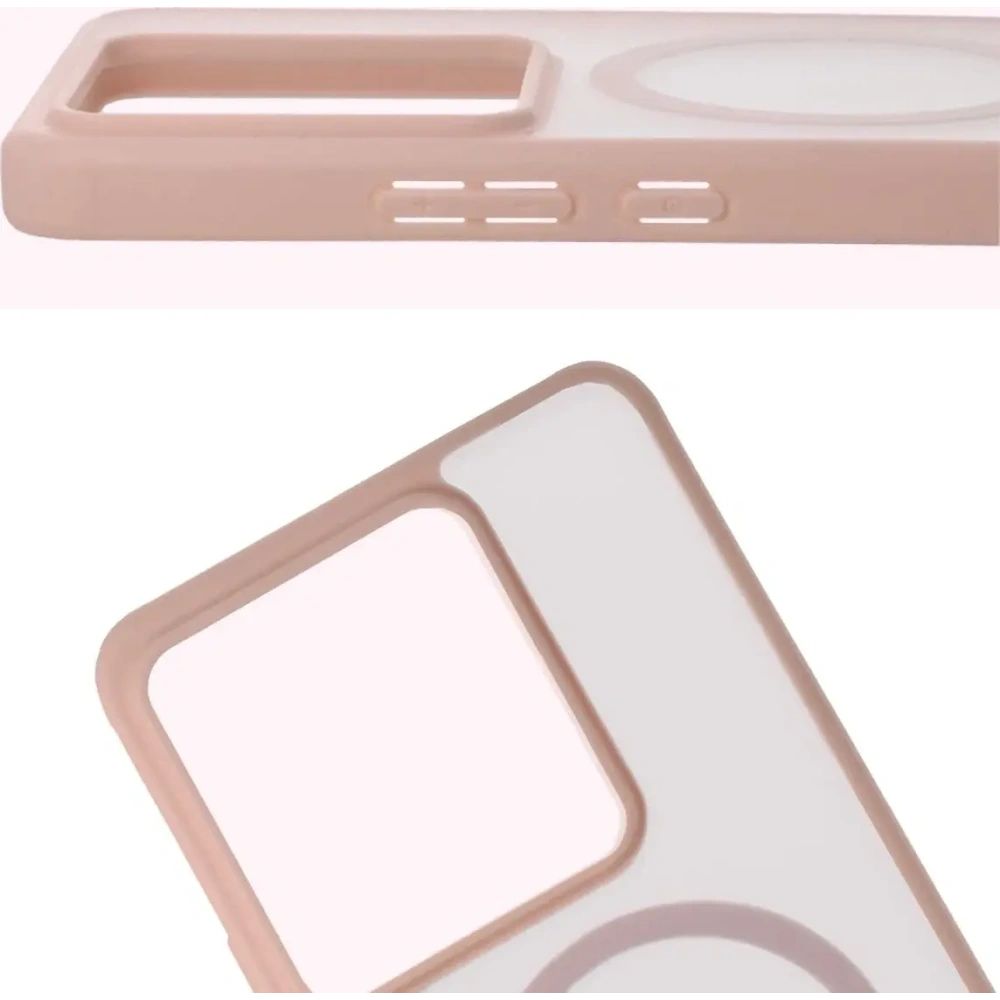 Hurtownia GSM - Bizon Case MatteO Magnetic Realme GT 7 / 7T kouřově růžová - BIZ9656 - {ean13} - Hurt