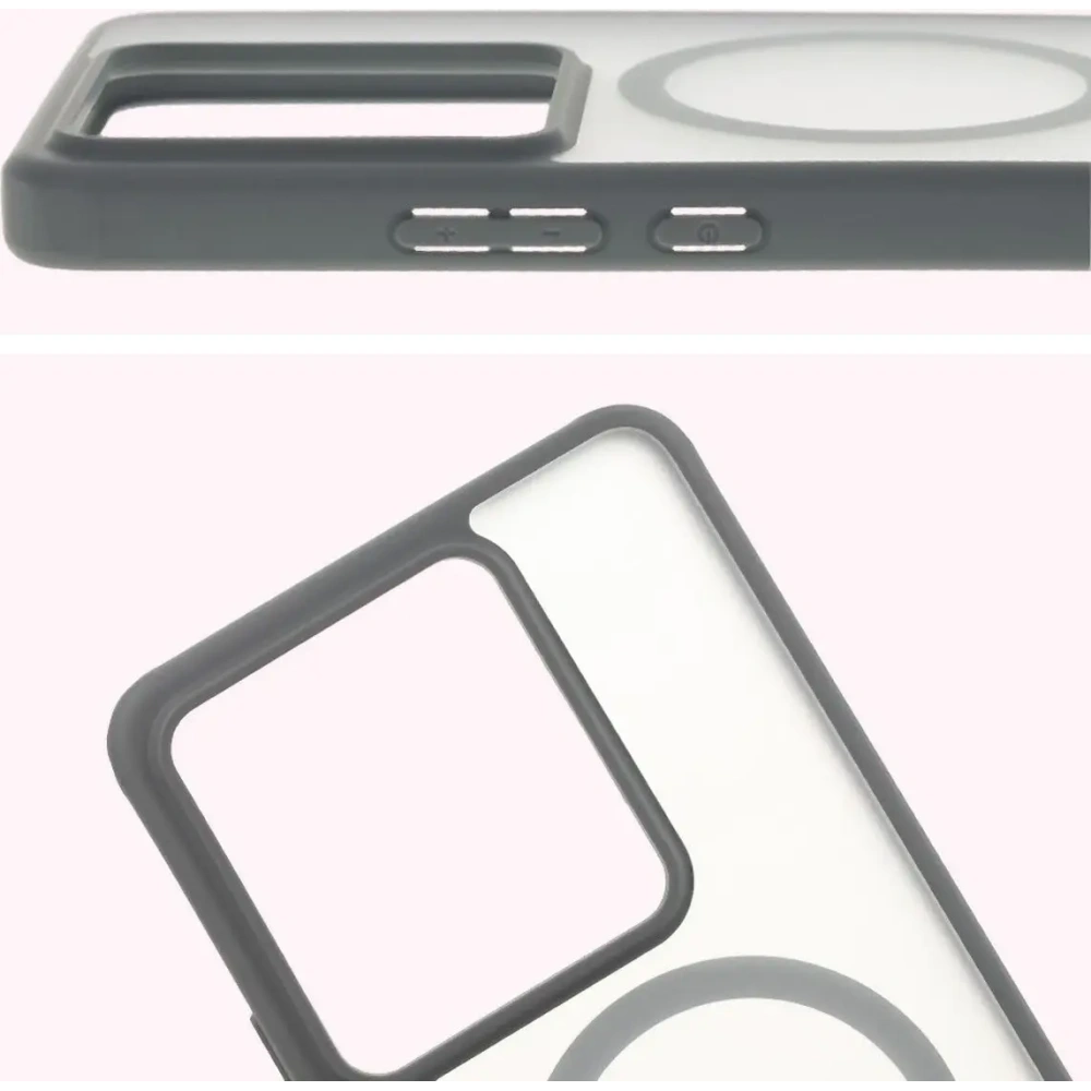 Hurtownia GSM - Bizon Case MatteO Magnetic Realme GT 7 / 7T kouřově šedá - BIZ9657 - {ean13} - Hurt