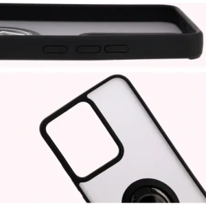 Wholesale Bizon Case Hybrid Ring Realme 14 5G / 14T 5G smoked with a black frame - BIZ9658 - {ean13} - Hurt