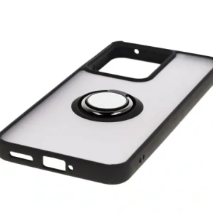 Hurtownia GSM - Bizon Case Hybrid Gyűrű Realme 14 5G / 14T 5G füstös fekete kerettel - BIZ9658 - {ean13} - Hurt