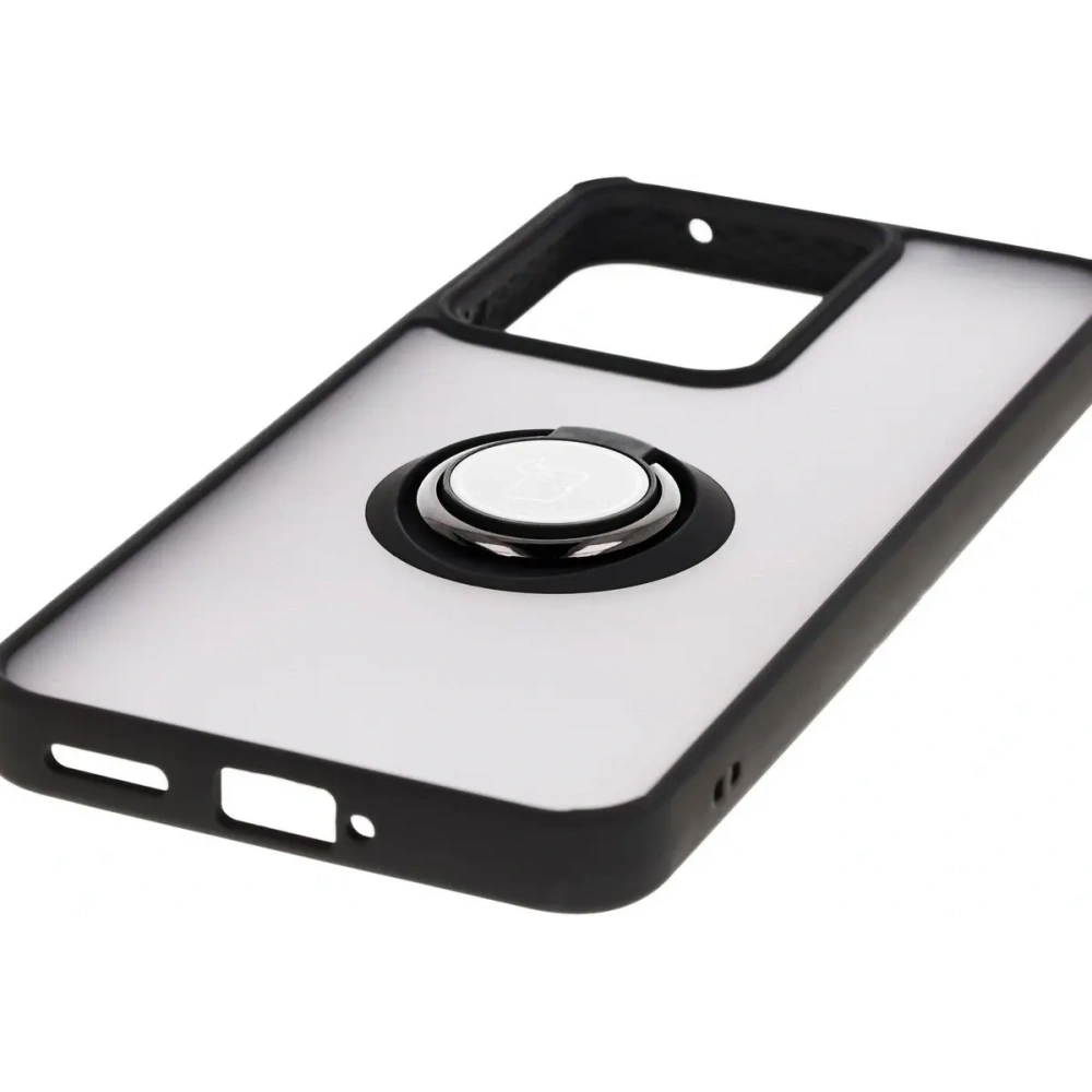Wholesale Bizon Case Hybrid Ring Realme 14 5G / 14T 5G smoked with a black frame - BIZ9658 - {ean13} - Hurt