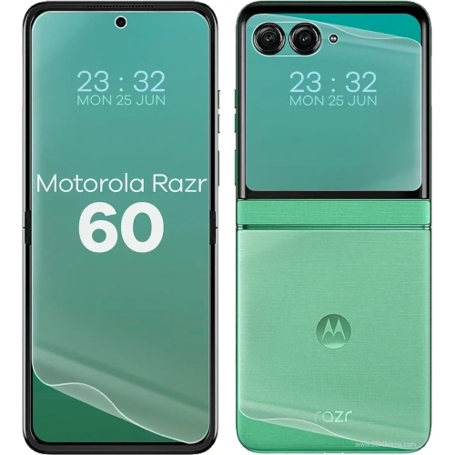 Folia hydrożelowa na tył i przód Bizon Glass Hydrogel Set do Motorola Razr 60