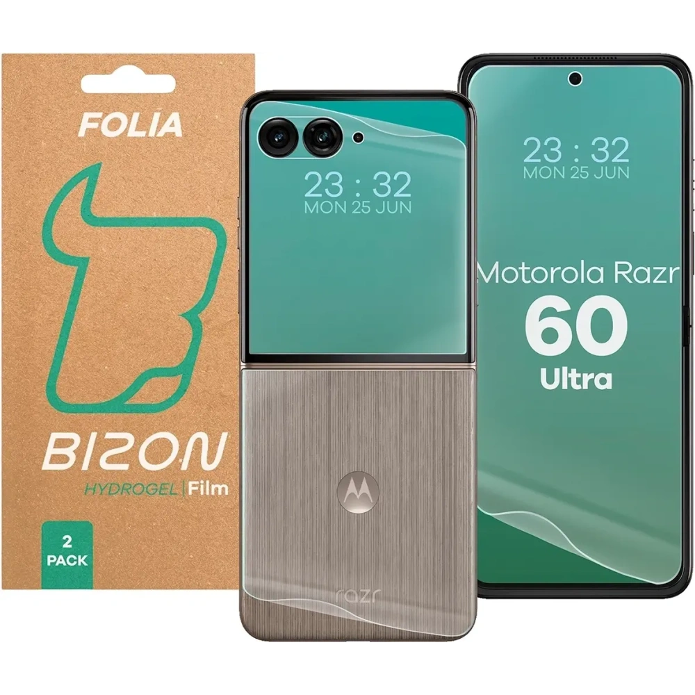 Hurtownia GSM - Bizon Glass Hydrogel Készlet Motorola Razr 60 Ultra - BIZ9660 - {ean13} - Hurt