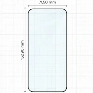 Bizon Glass Edge 2 Honor 400 black frame