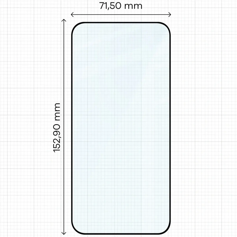 Hurtownia GSM - Bizon Glass Edge 2 Honor 400 černý rám - BIZ9662 - {ean13} - Hurt