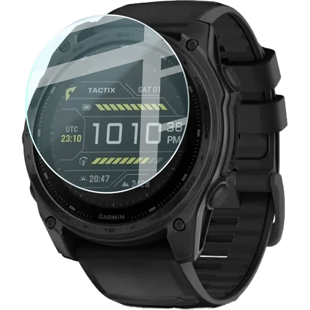 Wholesale Bizon Glass Watch Clear Garmin Tactix 8 AMOLED 47 mm - BIZ9664 - {ean13} - Hurt