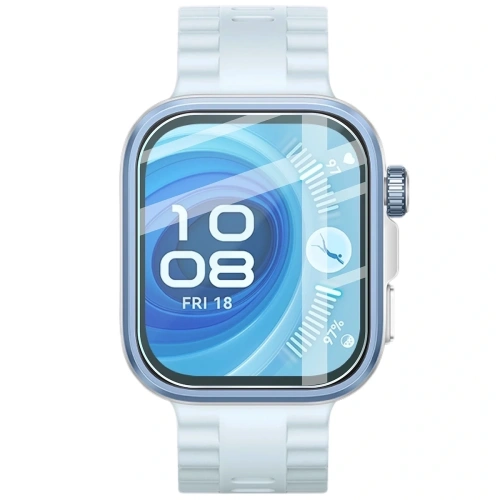 Szkło hartowane na ekran Bizon Glass Watch Clear do Huawei Watch Fit 4 Pro