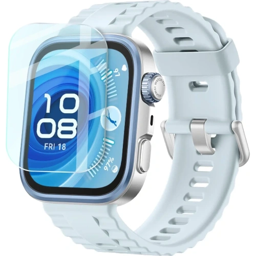 Szkło hartowane na ekran Bizon Glass Watch Clear do Huawei Watch Fit 4 Pro