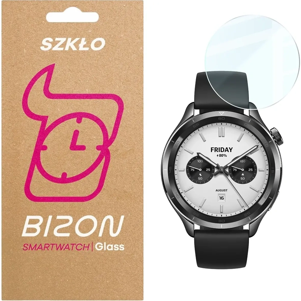 Hurtownia GSM - Szkło hartowane na ekran Bizon Glass Watch Clear do Xiaomi Watch S4 - BIZ9668 - {ean13} - Hurt
