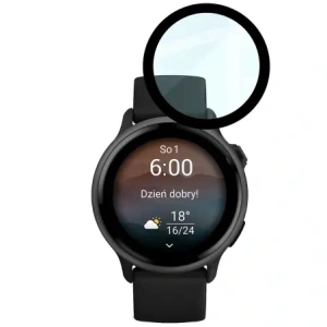 Wholesale Bizon Glass Watch Edge Hybrid Garmin Vivoactive 6 black - BIZ9669 - {ean13} - Hurt