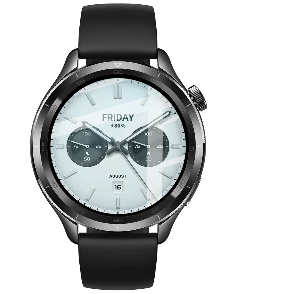Wholesale Bizon Glass Watch Edge Hybrid Xiaomi Watch S4 black - BIZ9671 - {ean13} - Hurt