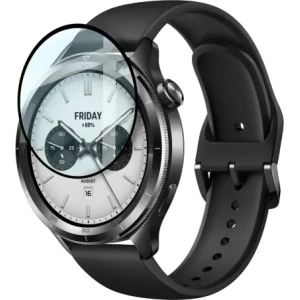 Wholesale Bizon Glass Watch Edge Hybrid Xiaomi Watch S4 black - BIZ9671 - {ean13} - Hurt