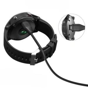Wholesale Tech-Protect MC04 Ultraboost Charging USB-A Cable 100cm Garmin Watch Black - THP4267 - {ean13} - Hurt