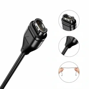 Wholesale Tech-Protect MC04 Ultraboost Charging USB-C Cable 100cm Garmin Watch Black - THP4268 - {ean13} - Hurt