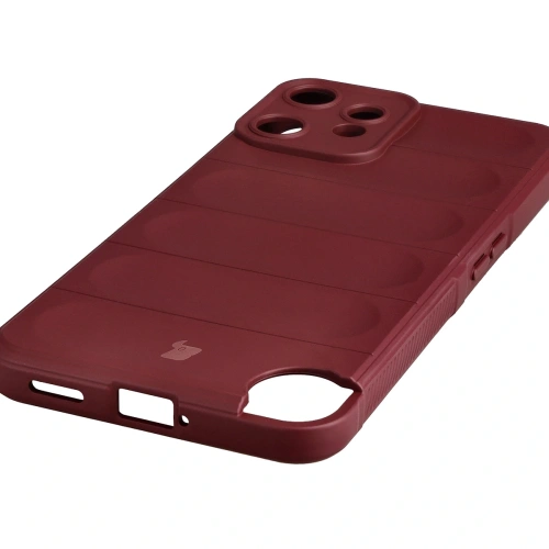 Pancerne etui Bizon Case Tur do Nothing CMF Phone 2 Pro burgundowe