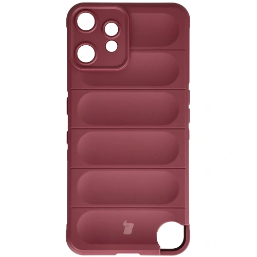 Pancerne etui Bizon Case Tur do Nothing CMF Phone 2 Pro burgundowe