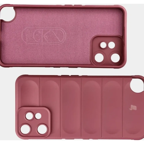 Pancerne etui Bizon Case Tur do Nothing CMF Phone 2 Pro burgundowe