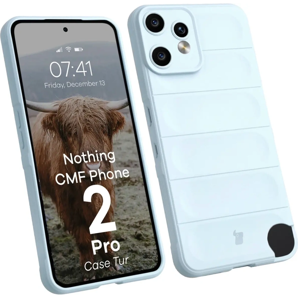 Hurtownia GSM - Bizon Case Tur Nothing CMF Phone 2 Pro albastru deschis - BIZ9677 - {ean13} - Hurt