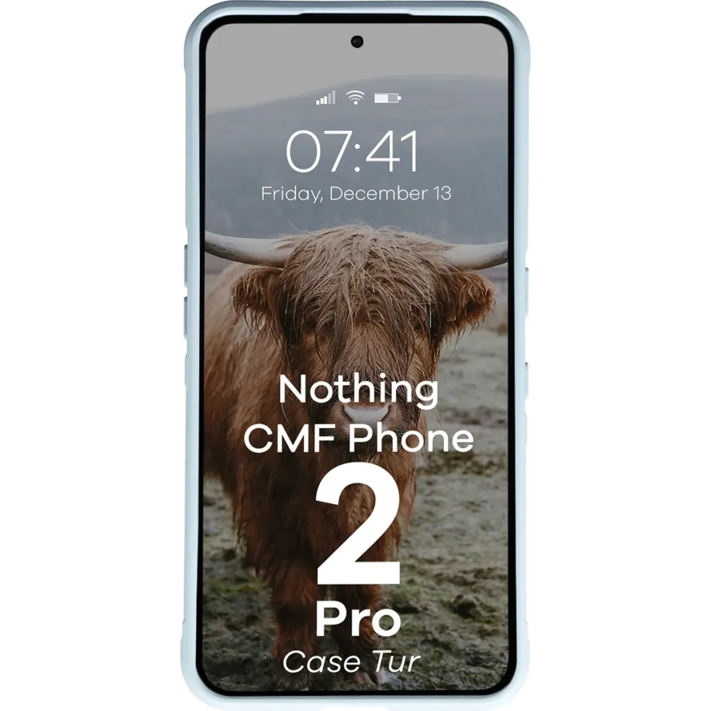 Hurtownia GSM - Bizon Case Tur Nothing CMF Phone 2 Pro albastru deschis - BIZ9677 - {ean13} - Hurt