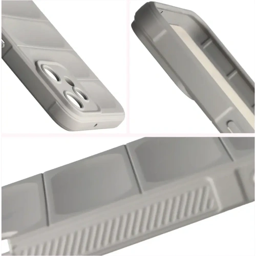 Pancerne etui Bizon Case Tur do Nothing CMF Phone 2 Pro jasnoszare