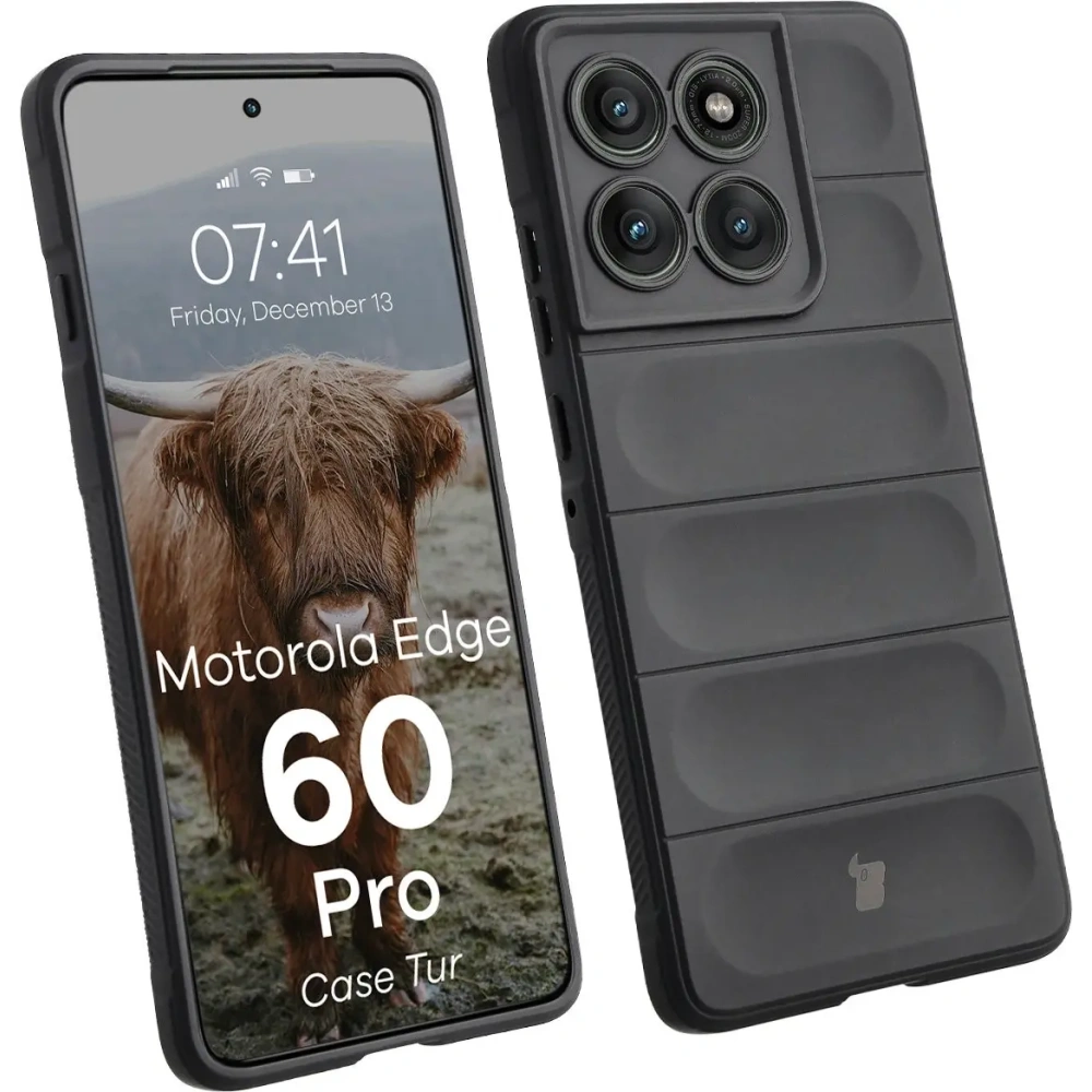 Hurtownia GSM - Pancerne etui Bizon Case Tur do Motorola Edge 60 Pro czarne - BIZ9680 - {ean13} - Hurt