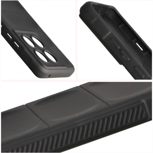 Pancerne etui Bizon Case Tur do Motorola Edge 60 Pro czarne