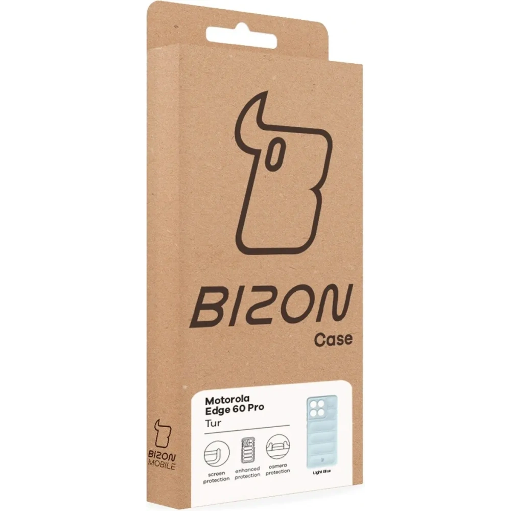 Hurtownia GSM - Bizon Case Tur Motorola Edge 60 Pro světle modrý - BIZ9681 - {ean13} - Hurt
