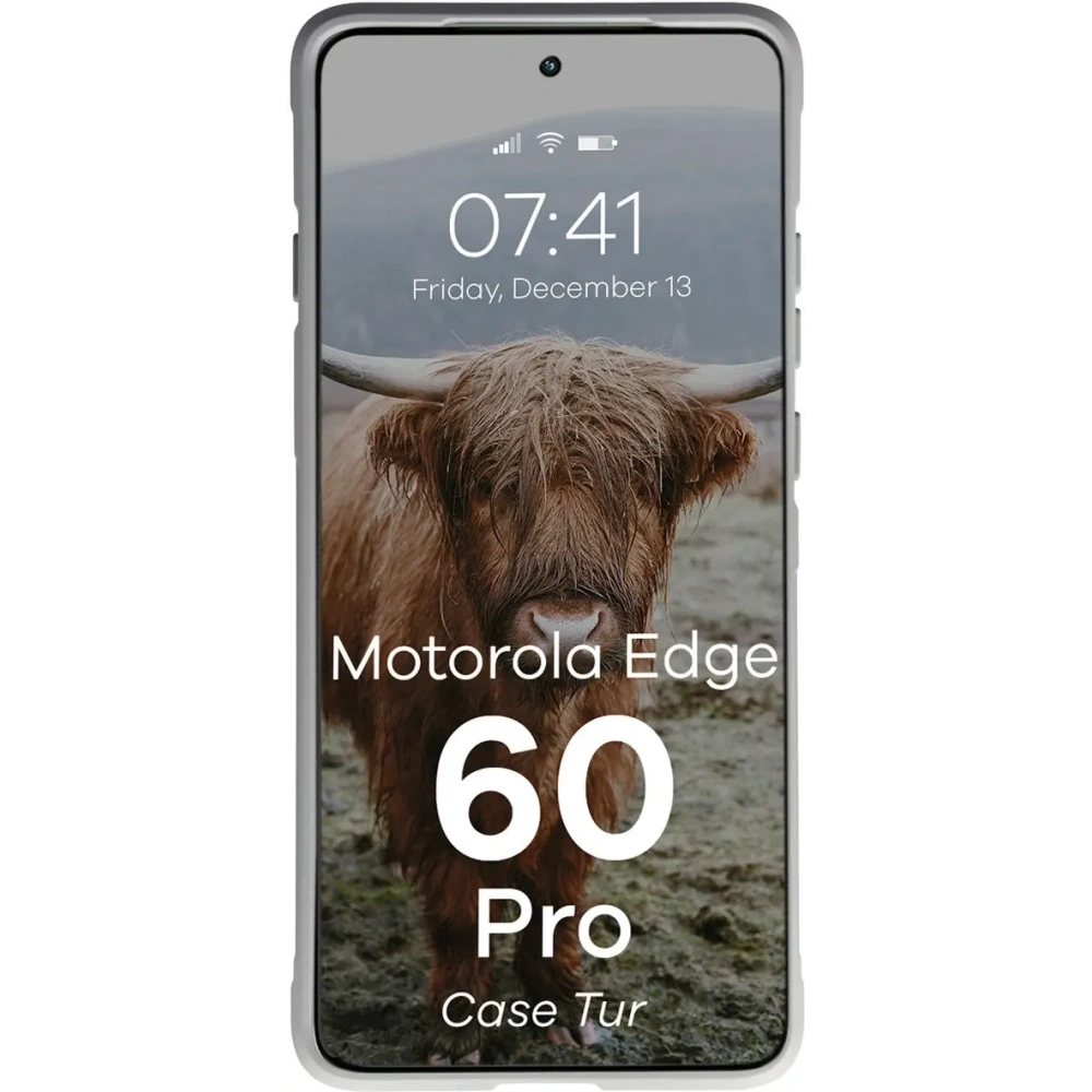 Hurtownia GSM - Bizon Case Tur Motorola Edge 60 Pro světle šedá - BIZ9682 - {ean13} - Hurt